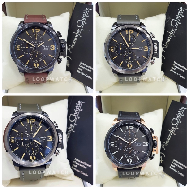 Jam Tangan Pria Chrono Alexandre Christie 6280 AC6280