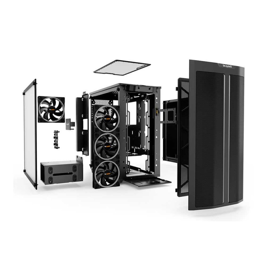 be quiet! Gaming Case PURE BASE 500FX Black - Side Tempered Glass