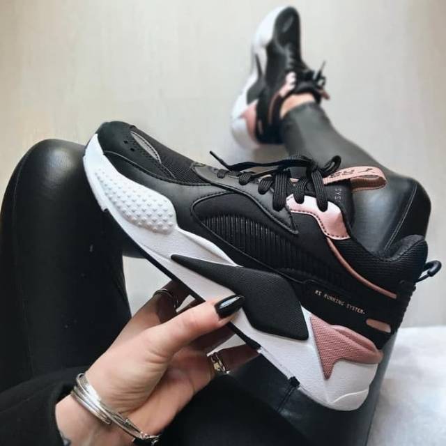 puma rsx black and gold