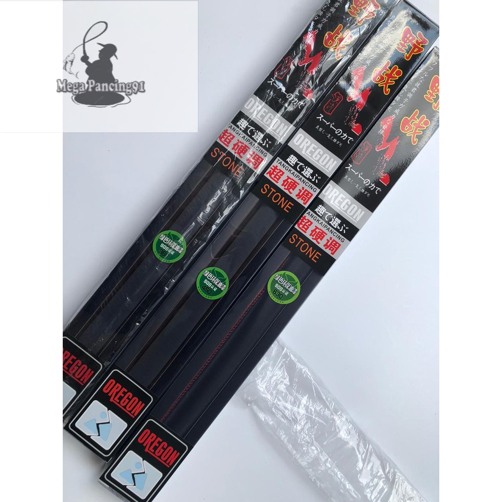 TERMURAH ~ Joran Tegek Oregon Stone Carbon 450 540 630 720 Include Bonus Pelampung