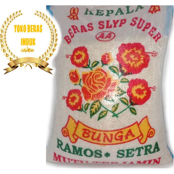 

Beras Cap Bunga 10 Kg"Pulen Sedang" Ready Stock