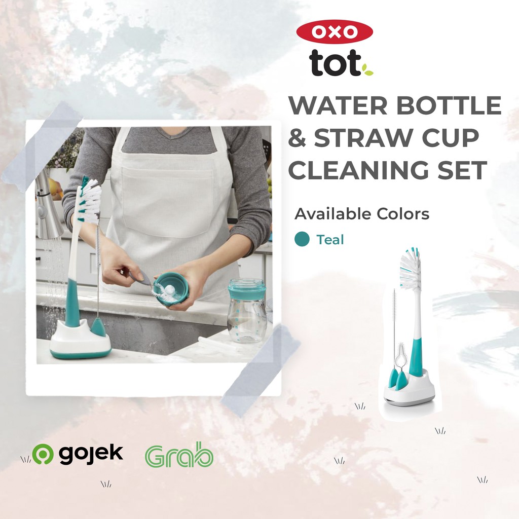 OXO Tot Water Bottle & Straw Cup Cleaning Set