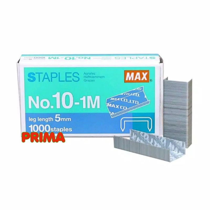 

ISI STAPLES MAX NO 10 (kecil)