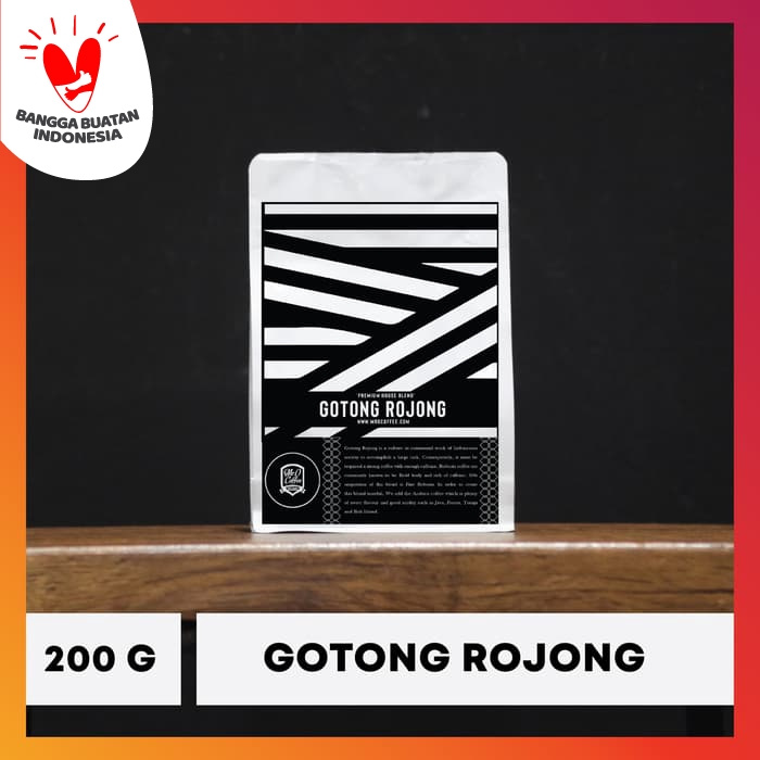 

LIMITED! House Blend GOTONG ROJONG 50Arabika 50Robusta Biji Kopi Asli - BIJI SANGRAI