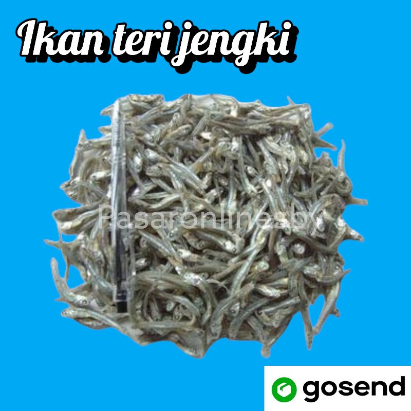 

PASAR GUBENG - Ikan Teri Jengki tawar Kering