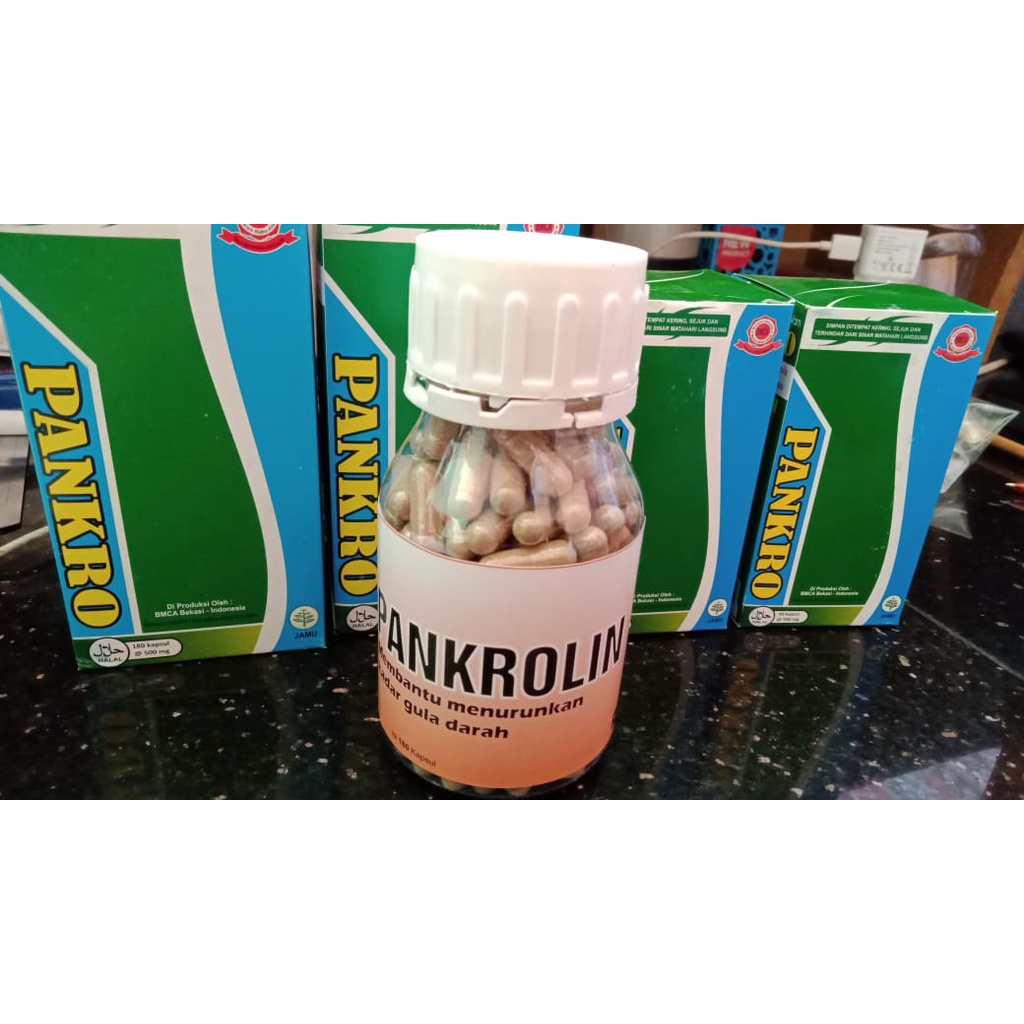 PANKROLIN 180 COLAT POLOS PENURUN KADAR GULA DARAH TINGGI