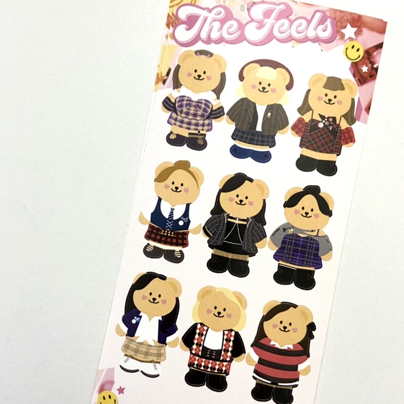 

stickwitzu - tzugom twice the feels sticker sheet