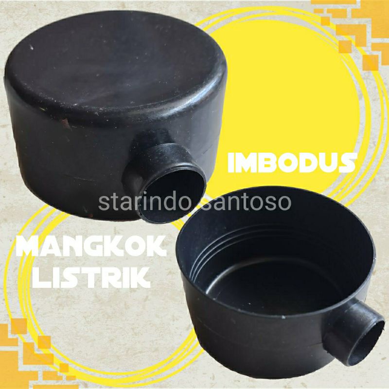 INBODUS 5/8 inbodos ⅝ embodos embodus listrik hitam