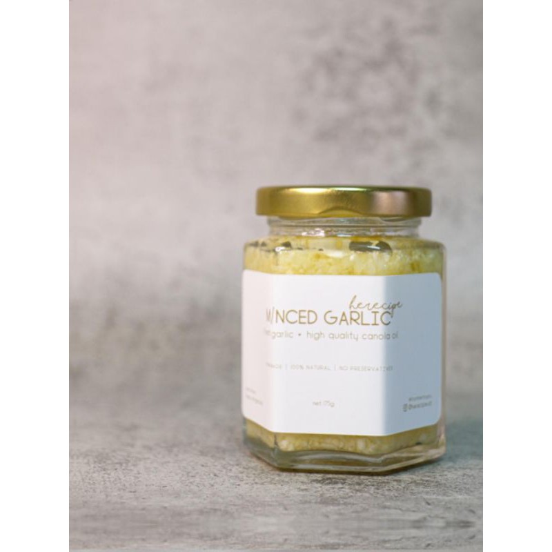 

MINCED GARLIC / BAWANG PUTIH CINCANG / BACEMAN BAWANG PUTIH