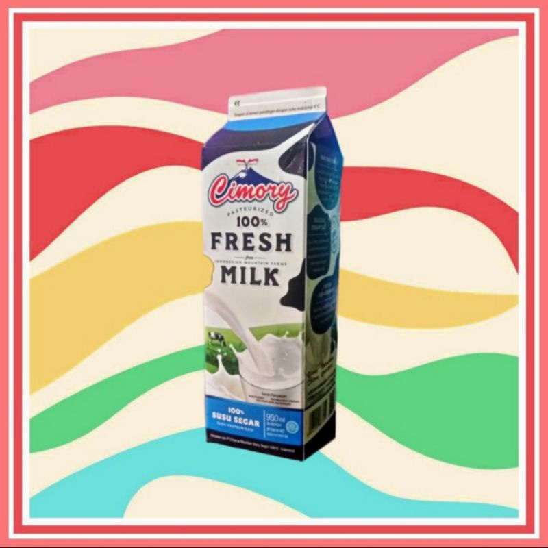 

BgKr cimory fresh milk 950 ml / susu cimory freshmilk 950 ml