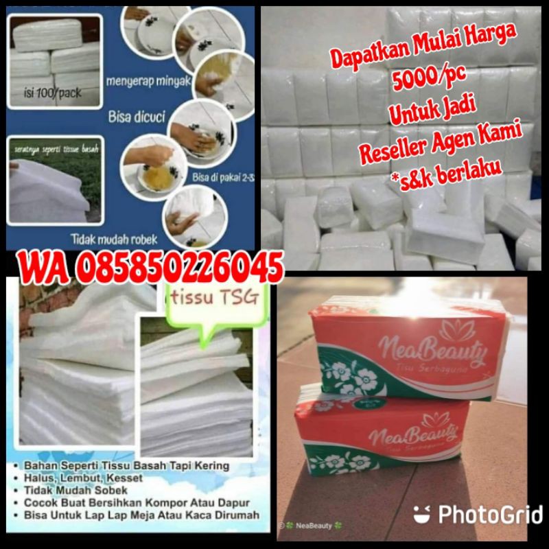 FREE ONGKIR TISU SERBAGUNA (KHUSUS AGEN BARU JATIM JATENG ) / TISU AJAIB SEPERTI TISU BASAH KERING