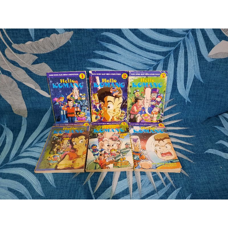 Paket Buku Komik Hello Komang Vol 1-6 Set Lengkap Kungfu Komang
