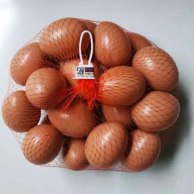 Mainan Telur Ayam / Mainan Anak / Telur Palsu / Telur Mainan