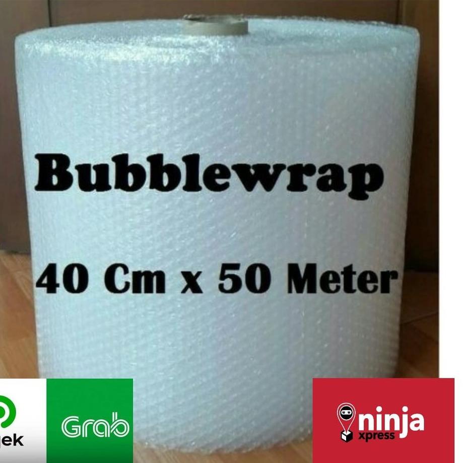 

ㄸ Bubble Wrap 40cm x 50 Meter