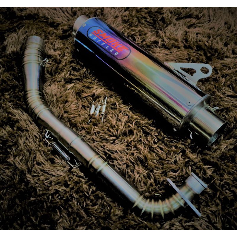 Yamaha Aerox — Smoke Muffler · Black — foto 5