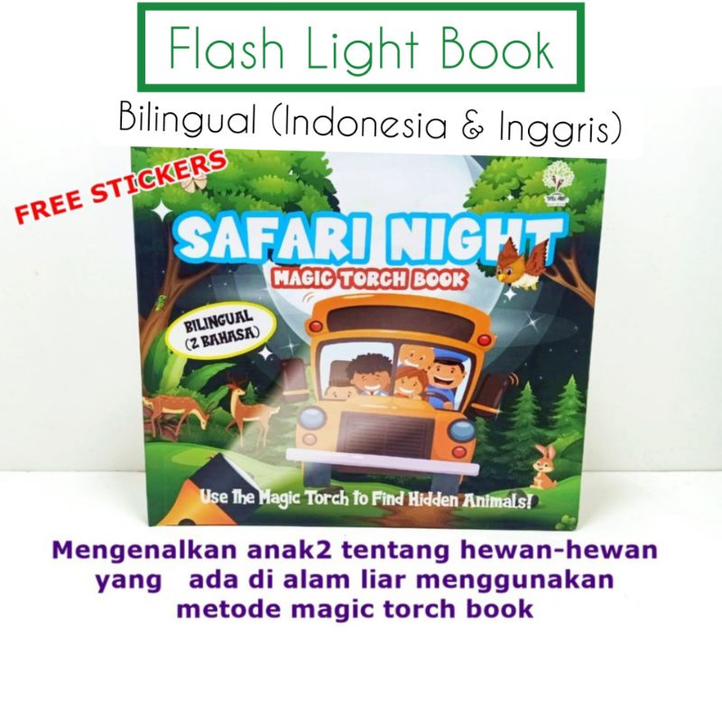 

Keender.kids - Buku Cerita Magic Flashlight (Zoo)