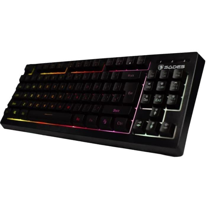 KEYBOARD GAMING SADES SABRE TKL MMEBRANE KEYBOARD RGB TERLARIS