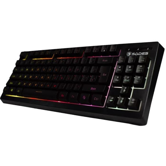 KEYBOARD GAMING SADES SABRE TKL MMEBRANE KEYBOARD RGB TERLARIS