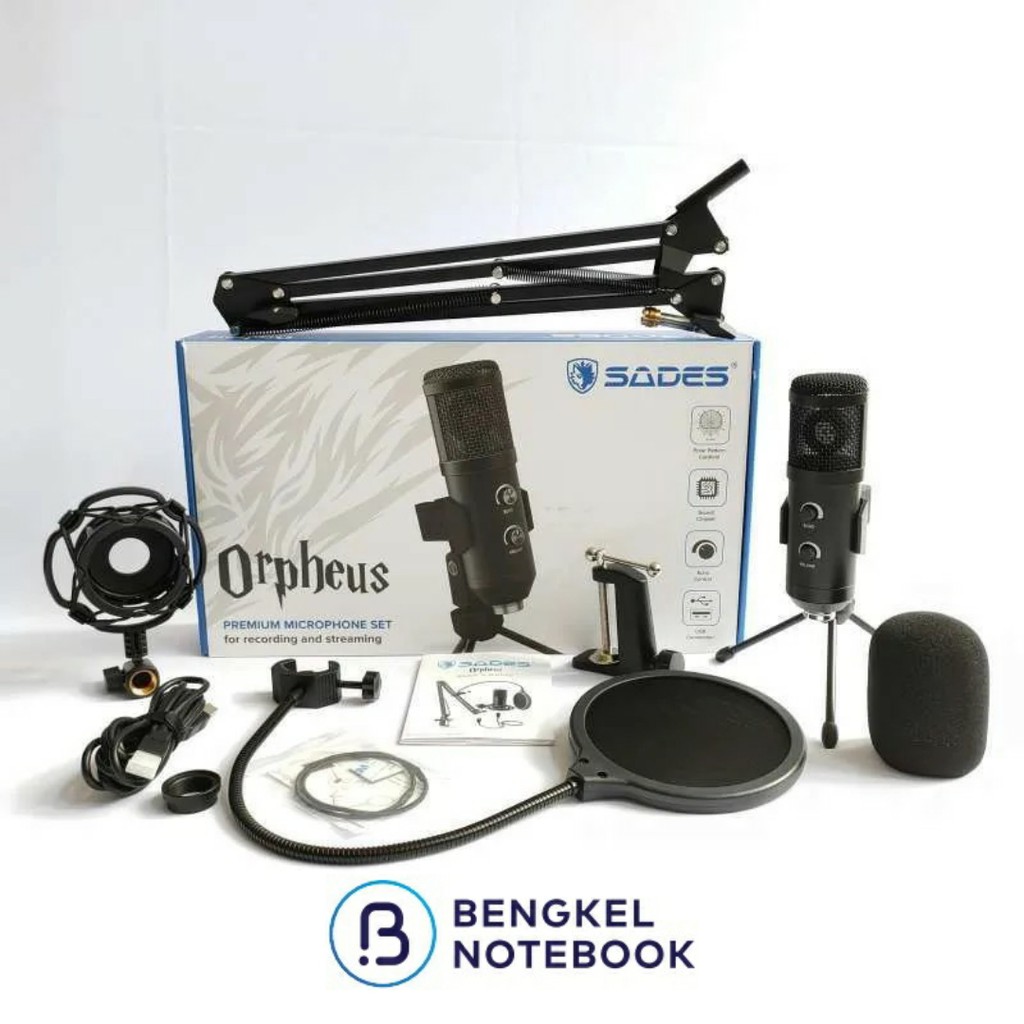 Mic Condenser Sades Orpheus Fullset Premium Set
