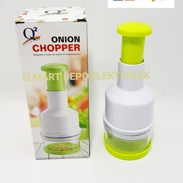 ONION CHOPPER-PERAJANG BAWANG SAYURAN  BUMBU DENGAN PUSH ATAU TEKAN