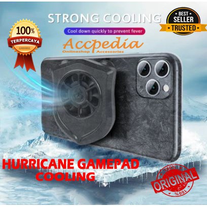 COOLING FAN HURRICANE GAMEPAD Universal Mobile Phone Cooler Radiator Miniport