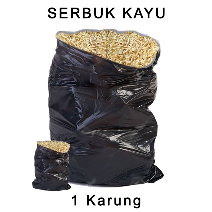 Serbuk Kayu Hamster Kerajinan Tanaman Hewan Pupuk 1 Karung