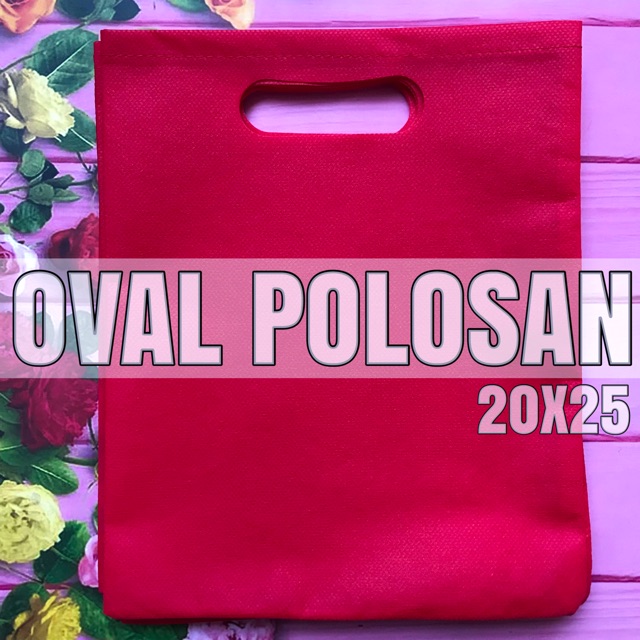 

READY STOCK !!! TAS OVAL SPUNBOND POLOSAN I OVAL JAHIT 20.25
