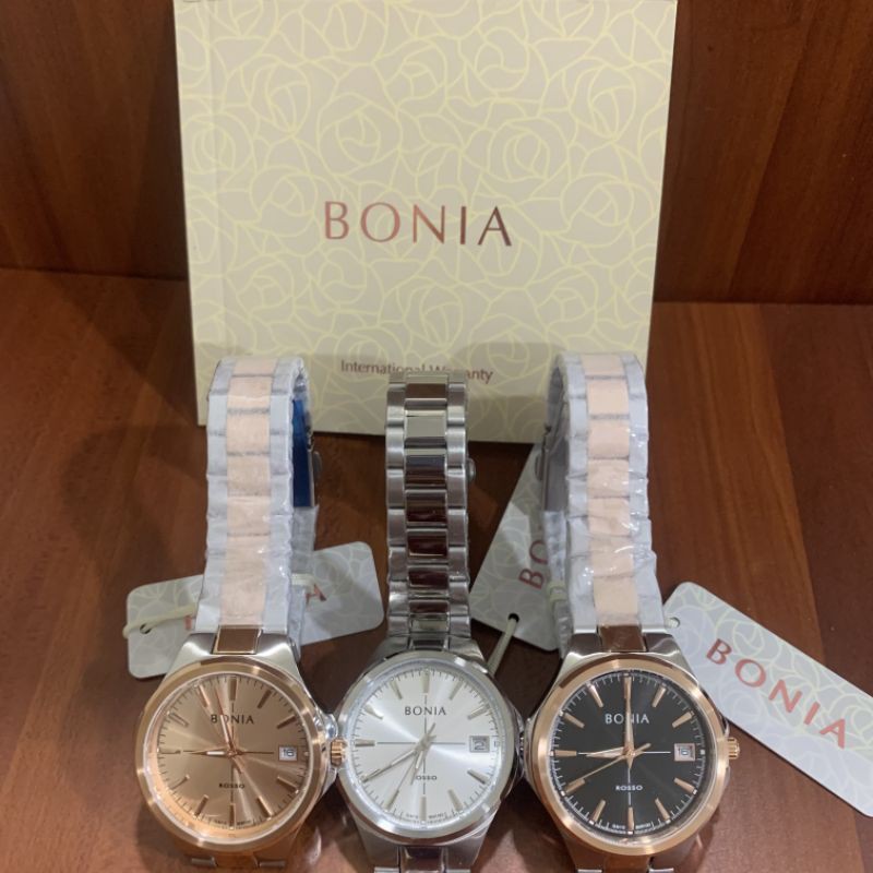 FOTO ASLI JAM TANGAN BONIA ORIGINAL BNR 183 2672 2312 2632