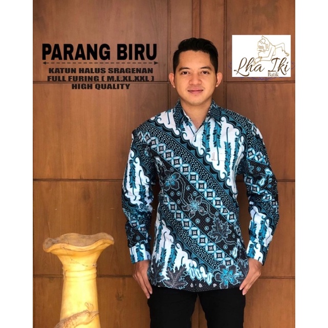 KEMEJA BATIK LGN PJG MOTIF PARANG SOLO