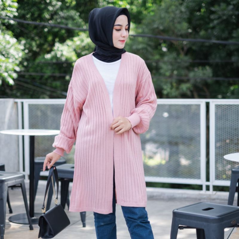 LONG CARDY PREMIUM/SWEATER BASIC RAJUT/SWEATER MURAH BERKUALITAS