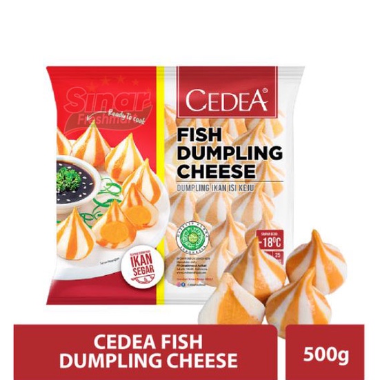 

[SINAR.FRESHMART] CEDEA Fish Dumpling Cheese [500g]