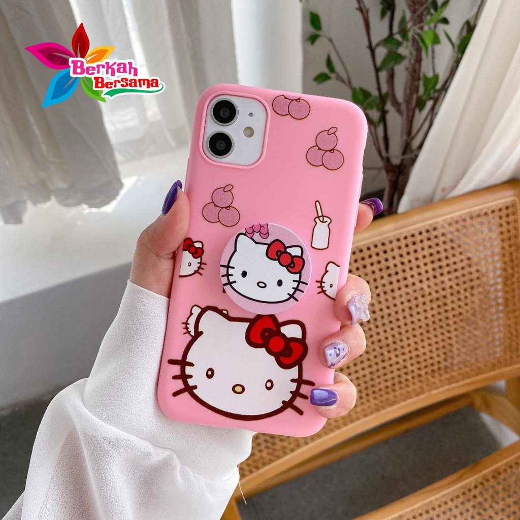 SS267 case Popsocket HELLO KITTY Xiaomi Redmi Note 4 5a Prime 5 6 7 8 9 9s Pro BB4412