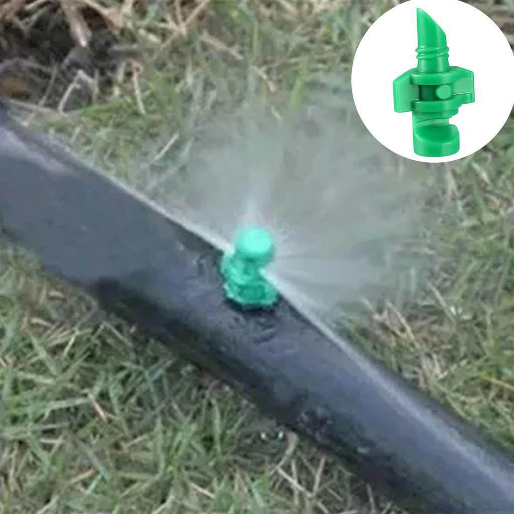 Paket Isi 10 Micro Sprayer 180 / Mikro Jet / Aeroponik / Penyiraman Kebun / Taman Micro Jet Sprayer 180 Degree Spray Nozzle / Semprotan Mikro Taman Jet Rumput Semprotan Air Kabut Nosel Sprinkler