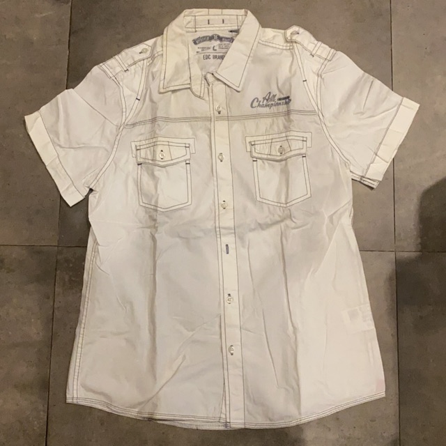 Kemeja pria edc esprit putih