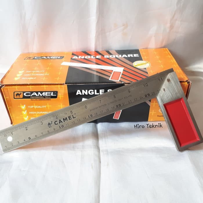 

PENGGARIS SIKU TUKANG 12 Inch MERK CAMEL