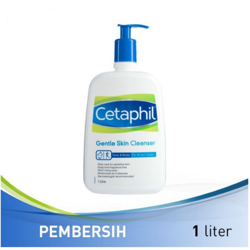 CETAPHIL GENTLE CLEANSER 1LITER