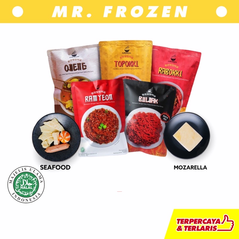 

Topokki Tteokbokki / Rabokki Ter-Worth It Jajanan Khas By KoreaKeun