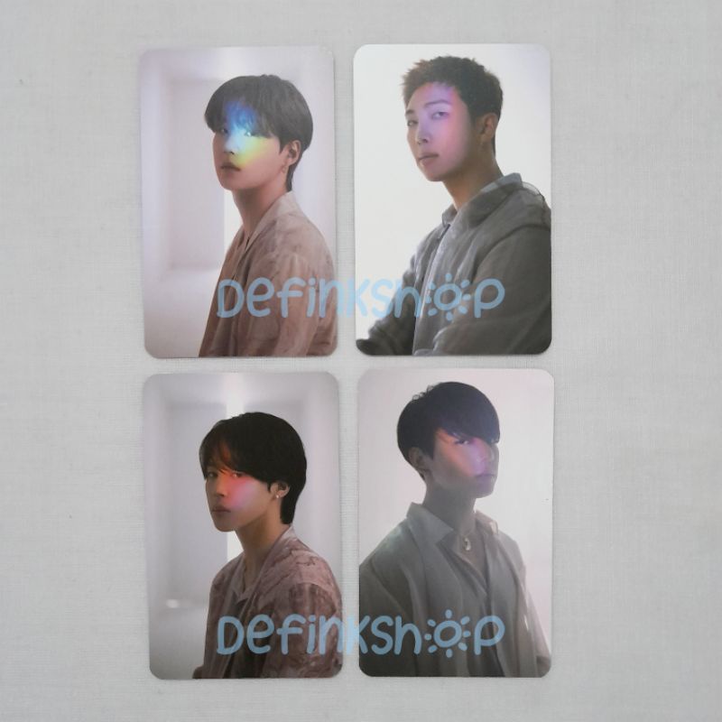 [READY STOCK] Official Lucky Draw Web M2U Record BTS Suga RM Jimin Jungkook | LD PC Photocard Bangta