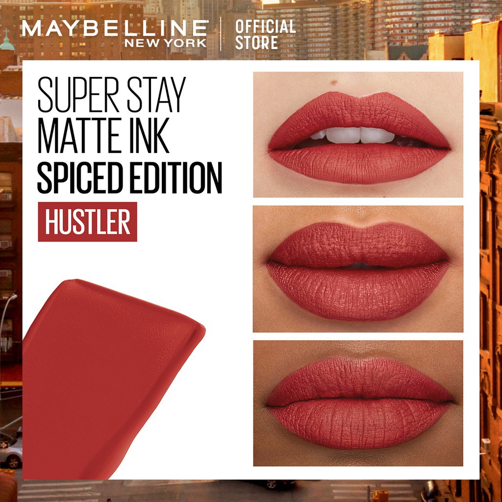 Maybelline Superstay Matte Ink Spice Edition