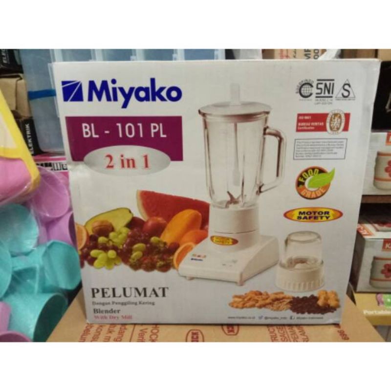 blender Miyako bl 101 pl kapasitas 1liter plastik