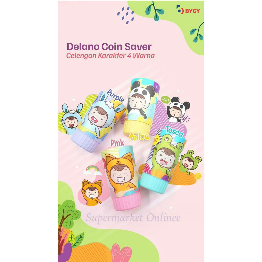 Celengan Anak Anak Celengan Murah Motif Karakter Tempat Simpan Uang Koin Bank Delano Smart Coin Saver Thumbler Souvenir Ulang Tahun Celangan 2 in 1 Botol Minum Serbaguna