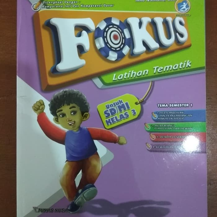 Buku  BUKU FOKUS LATIHAN TEMATIK UNTUK SD/MI KELAS 3 SEMESTER 1