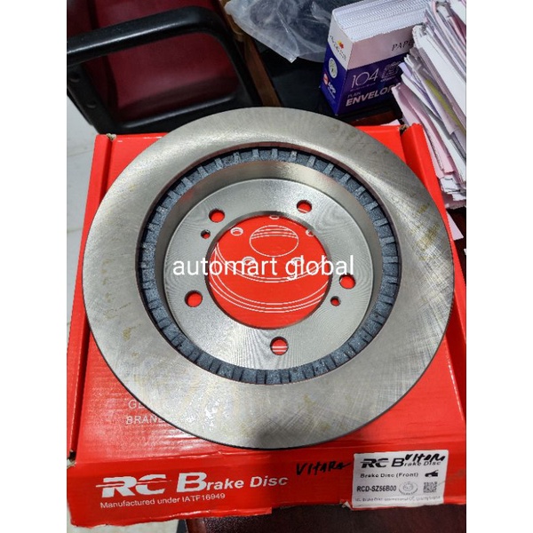 disc brake piringan rem cakram depan Escudo Vitara merk rc