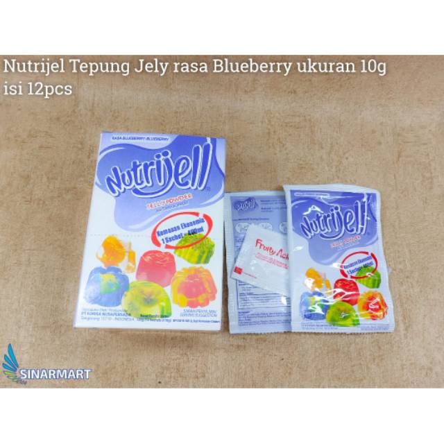 

NUTRIJELL BUAH JELLY POWDER 10G