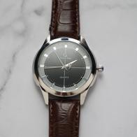 ` IVD Christyan Arden MILLICENT CA3214 (Pria) - Around The World Edition - Black Dial - Brown Strap