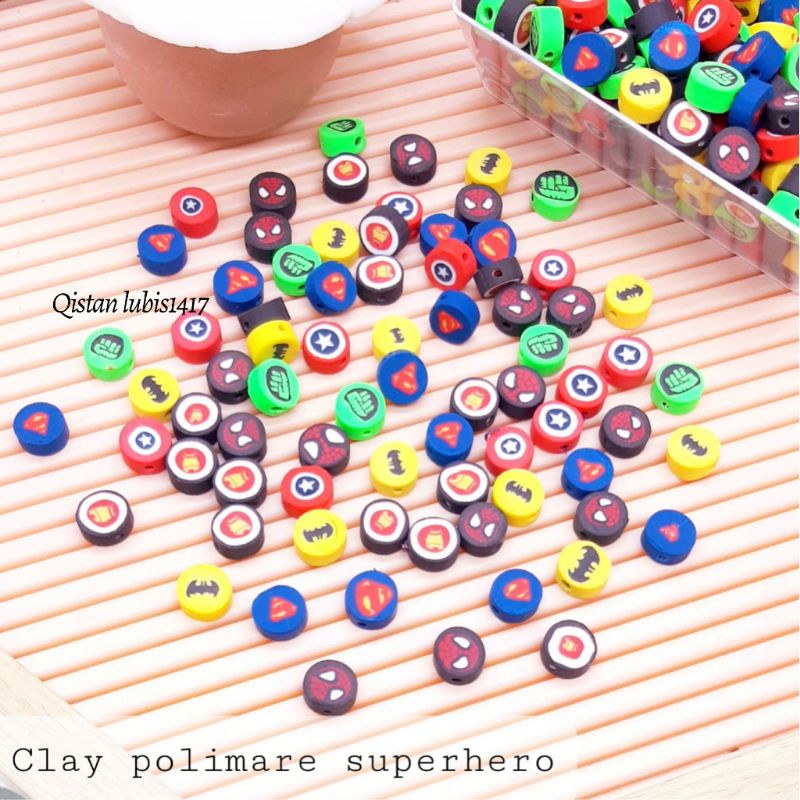 Clay Polymer Superhero seri 1 dan 2