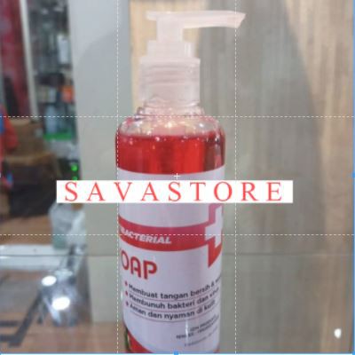 50 PCS SABUN CUCI TANGAN CAIR DAILY HAND SOAP ANTISEPTIC BACTERIAL 250ml AROMA STRAWBERRY APEL-PAKET