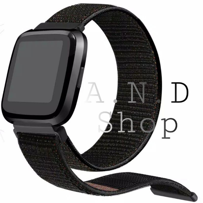 Jual FITBIT VERSA 1 2 LITE STRAP NYLON NILON VELCRO WATCH BAND TALI JAM