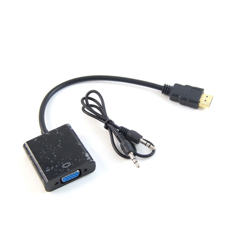 CONVERTER HDMI TO VGA + AUDIO