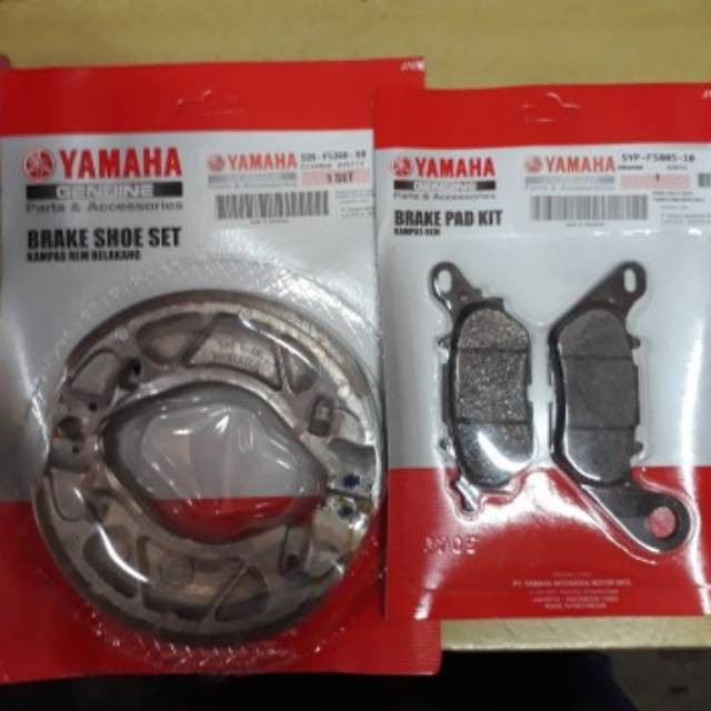 Kampas rem depan belakang Motor mio j mio soul fino jupiter mx vixion 5D9 3C1